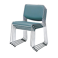  Stacking Chair MARKINLY-MK-480(BL)-2